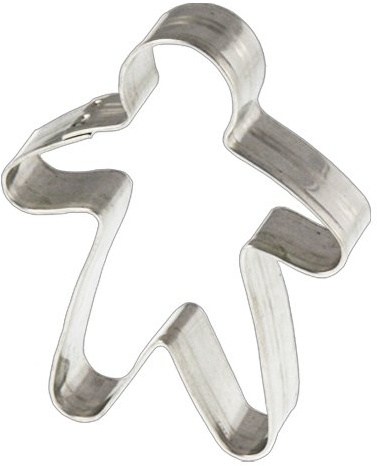 LARES Ausstecher/Ausstechform kleiner Martinsmann - für Kekse, Plätzchen, Lebkuchen & Co - Größe: 9cm, Höhe: 1,7cm - Made in Germany