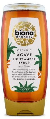 Biona Organic Agave Syrup - Light 500ml(Pack of 2)