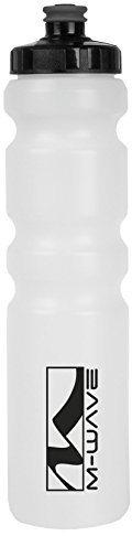 M-Wave Bidón 1000 Bidón, Unisex Adulto, Blanco, 1000 CC