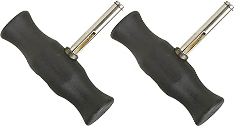 KS Tools 140.2210 Jeu de 2 Poignées Pour Corde à Piano | Jeu de 2 poignées pour corde à piano