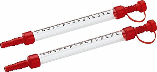 Triuso Schlauchwasserwaage aus Kunststoff mit Skala Schlauchwasserwaage Schlauchwaage Wasserwaage