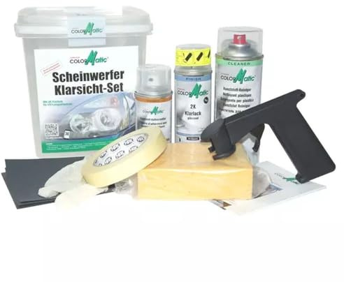Motip Dupli Kit de rénovation de phares opaques ou légèrement lignés