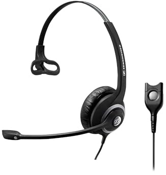Sennheiser 1000514 Circle SC 230 brusreducerande telefonheadset, över-huvudet, svart med silver
