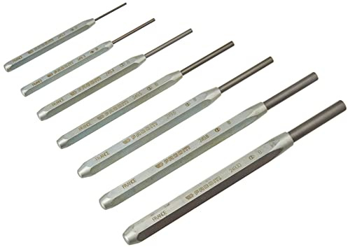 FACOM - Jeu de Chasse-Goupilles - 249.JT7 - Tige Grande Longueur - Matériau Robuste et Durable - Convient pour une Utilisation Professionnelle - Présentation des Chasse-Clous en Trousse