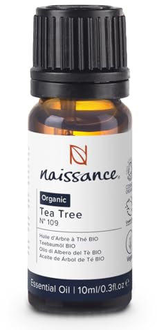 Naissance Teebaumöl BIO (Nr. 109) 10ml - 100% naturreines ätherisches Öl, natürlich, bio-zertifiziert, vegan