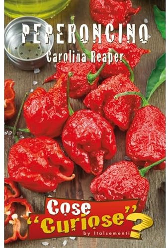 Semi - Peperoncino Carolina Reaper (Capsicum Chinense) 1° World Record