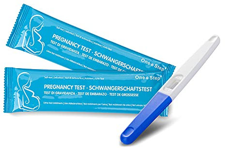 2 x One+Step Test de grossesse en bâtonnet ultra-sensible - test de grossesse précoce - test de grossesse - Pregnancy Test