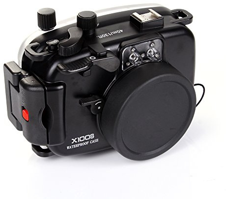 Fotga 40 M/130 °F Waterproof Housing Diving Hard Cover Cases for Fuji X100S Fujifilm X100S