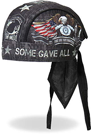 Hot Leathers - HWH1055 Never Forgotten Head Wrap (schwarz)