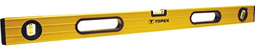 Topex Aluminium-Wasserwaage, 150 cm, 3 Libellen, 29C606
