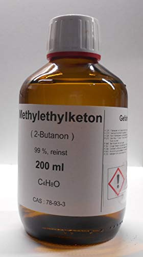 AppliChem 200 ml metyletylketon, MEK 2-butanon 99 som lösningsmedel för vinylhartser