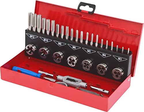 KS Tools 331.0632 HSS Gewindeschneidwerkzeug-Satz, 32-tlg.