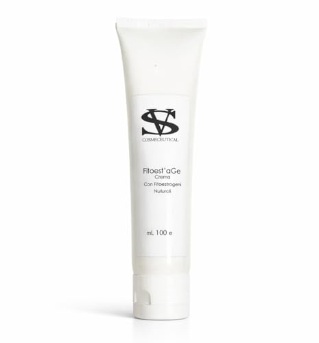 Seev Cosmeceutical Phytoöstrogen Gesichtscreme 100 ml – Anti-Aging Pflege für reife Haut ab 40+, mit Kollagen, Elastin & Vitaminen, straffende Tages- & Nachtcreme, Made in Italy