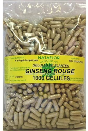GELULES GINSENG ROUGE panax meyer 360 mg 1000 GELULES