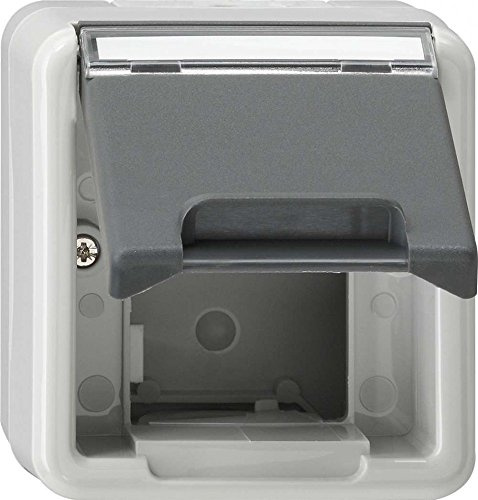 Gira Abeckhaube Datentechnik gr 026230 AP-WG WG-AP IP44/IP66 Einsatz/Abdeckung für Kommunikationstechnik 4010337262305