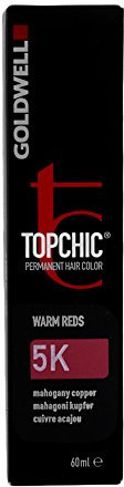 Goldwell Topchic Hair Color Coloration (Tube), 5K Mahagoni Kupfer, 60 ml