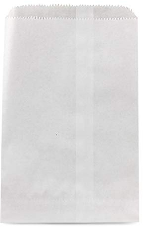 Hygloss Products Pinch Bottom Arts and Crafts Paper Bags – 6 x 9 Inch, White, 100 Pack