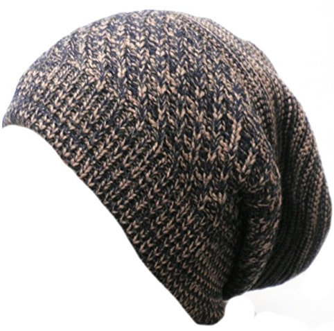 Beanies XXL Long Slouch Unisex Farbauswahl Strickmütze (Brauntöne)