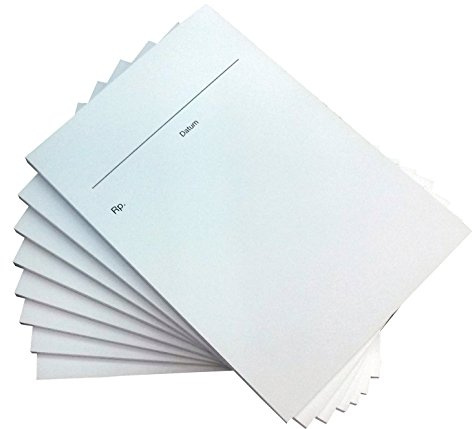 3x Blocks Arztrezept Rp - 50 Blatt, DIN A6, 50 Blatt, Qualitäts-Offset-Papier 90g/m² (22329)
