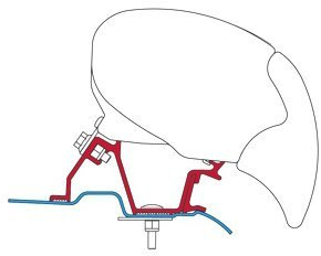 Fiamma F 65 / S Adapter KIT Mercedes Sprinter