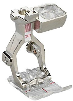 Bernina # 34D Rücktransportfuß mit transparenter Sohle