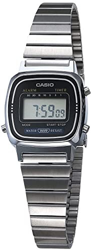 Casio LA670WA-1 Orologio Digitale con Allarme Giornaliero da Donna