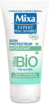 Mixa Bio Expert Peau Sensible Soin Protecteur Hydratant 50 ml Gesichtspflege Nachtcreme für sensible Haut