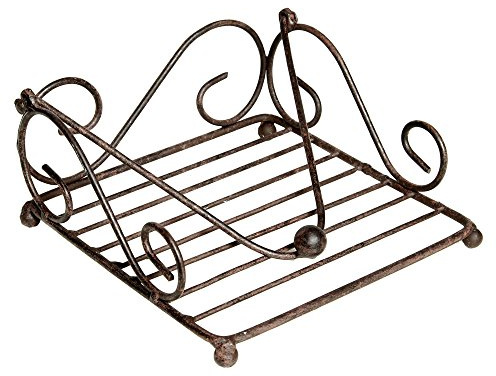 Ambiente Haus 95215 Serviettenhalter 18 cm antikbraun