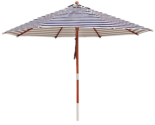anndora® Sonnenschirm Gartenschirm Marktschirm 3 m rund wasserabweisend - mit Winddach Farbwahl