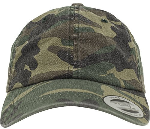 Flexfit Kappen Low Profile Camo Washed, Wood camo, one Size, 6245CW