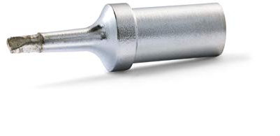 Weller ET R (4ETR-1) Punta di Saldatura per Weller WE 1010, Scalpello Sottile, Larghezza 1,6 mm, Spessore 0,7 mm, 1 Pezzo