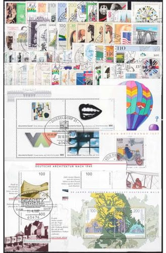 Goldhahn BRD Bund Jahrgang 1997 gestempelt komplett Briefmarken für Sammler