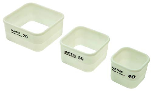 Matfer Bourgeat Exoglass® Plain 1.5 Square Cookie Cutter