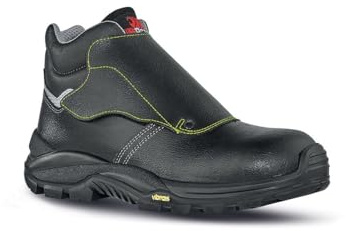 U-Power - Chaussures de sécurité hautes confortables BULLS - Environnements exigeants - S3 WG HRO HI SRC 43 Noir
