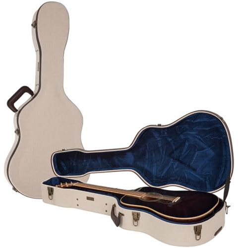 Gator Cases Journeyman Series Estuche Deluxe de Madera para Guitarras Acústicas (GW-JM-DREAD)
