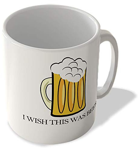 McMug - I Wish This was Beer - Mug, Ceramic, 11fl.oz.