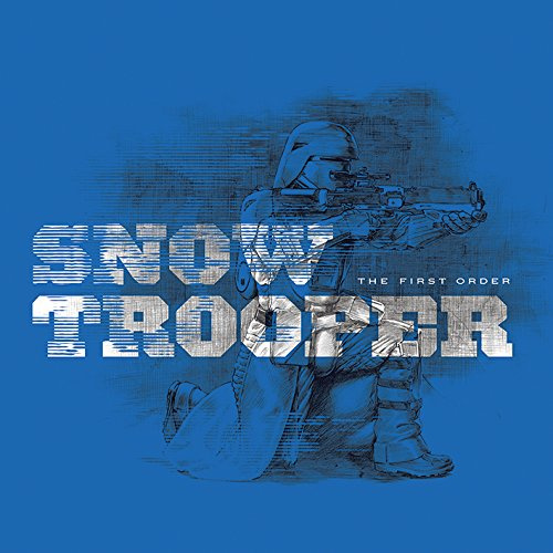 Star Wars Episode VII Snowtrooper - Blue, 40 x 40 cm, Leinwanddruck, Mehrfarbig