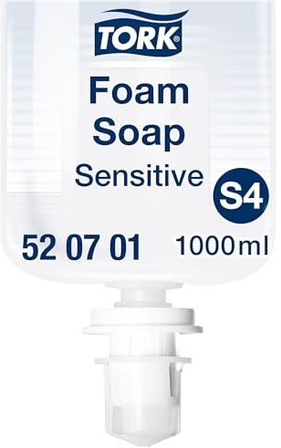 Tork Sensitive Hand Schaumseife S4, 6 x 1000 ml, 520701 | dermatologisch getestet