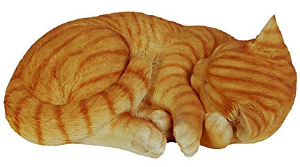 Vivid Arts Chat Roux Endormi réaliste - Taille B