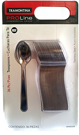 Tramontina Pro Line 36 Teaspoons Commercial Grade Stainless Steel (1, A), New, F