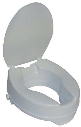 TS 10 D Toilettensitzerhöhung mit Deckel | anatomisch geformt | Toilettenhilfe | Trendmobil