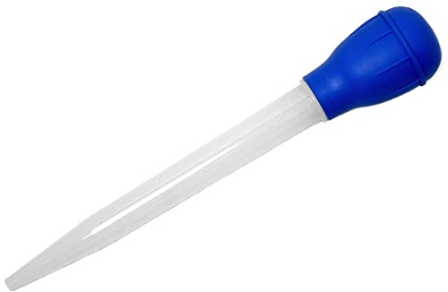 Chef Craft Basic Nylon Tube Baster, 11.5 Inches in Length, White/Blue