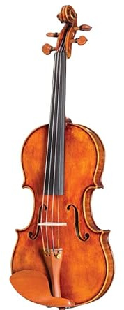 D Z Strad Violin - Model 500 - Light Antique Finish with Dominant Strings, Case, Bow and Rosin (Full Size - 4/4)