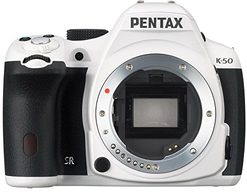 Pentax K-50 Appareil photo numérique Reflex 16 Mpix Boîtier nu - Blanc