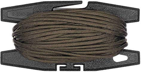 Paracord Spool Tool with 100 Feet of 550 7-strand Parachute Cord