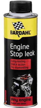 Bardahl 145023 -Silicone Additivo Olio per Auto, Elimina le Perdite dell’Olio Motore, 300 ml