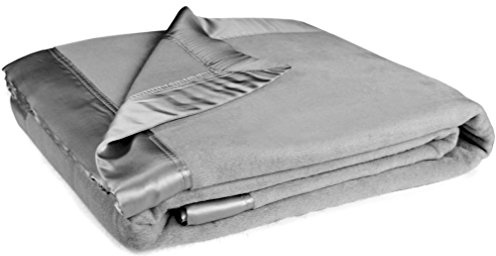 Jasmine Silk Pure Mulberry Silk Blanket- GREY (King/Superking (275 x 240cm))