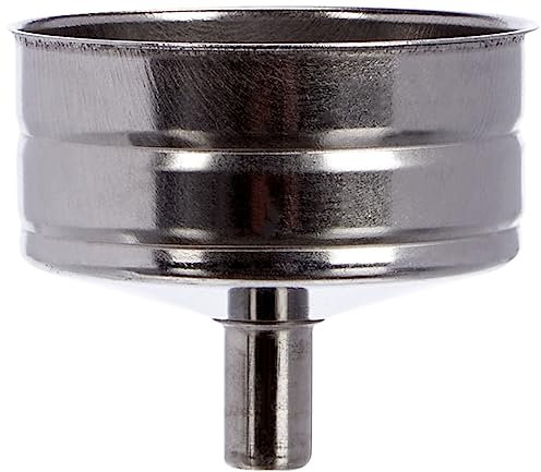 Bialetti 0800109 Blister Imbuto Moka induzione 3 Tazze, Alluminio, Acciaio Inox, 12 x 8 x 19 cm