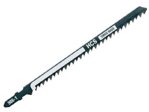 DeWalt DT2169QZ Jigsaw Blades for Wood T-Shank HCS T344D (Pack of 5), DT2169-QZ