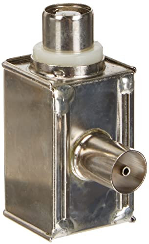 Axing TZU 10-00 Mantelstromfilter / Brumm-Entstör-Filter (5-1000 MHz) IEC-Anschlüsse für Kabelfernsehen Radio DVB-T2 HD